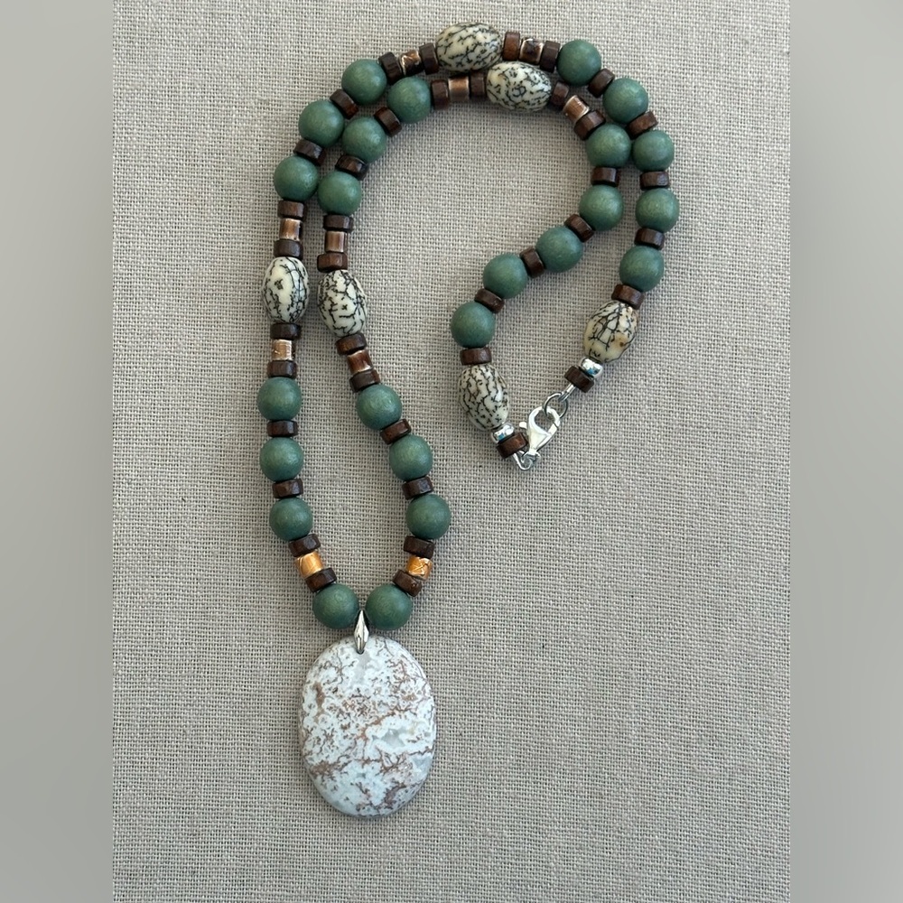 24 inch Mixed bead necklace NWOT